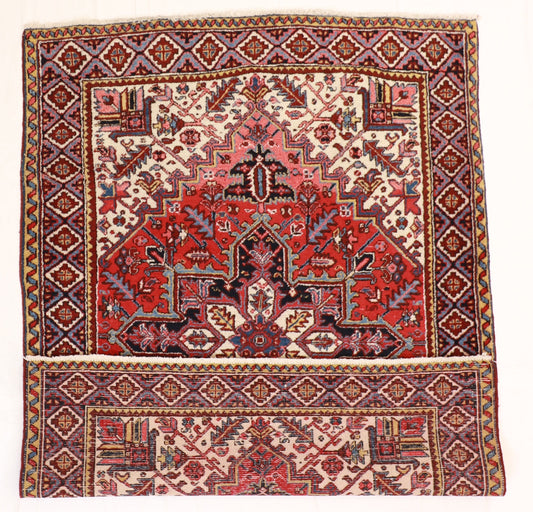 4x6 - Heriz Fine/Wool All Over Rectangle - Hand Knotted Rug — 12179