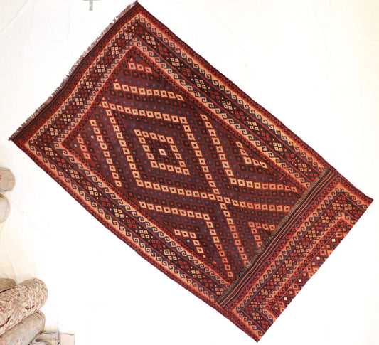 Oversized - Kilim Wool All Over Rectangle - Hand Knotted Rug
