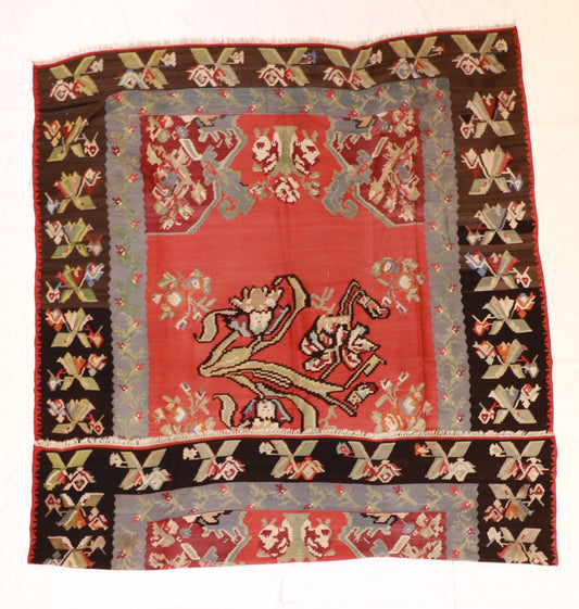 9x12 - Bessarabian Wool All Over Rectangle - Hand Knotted Rug