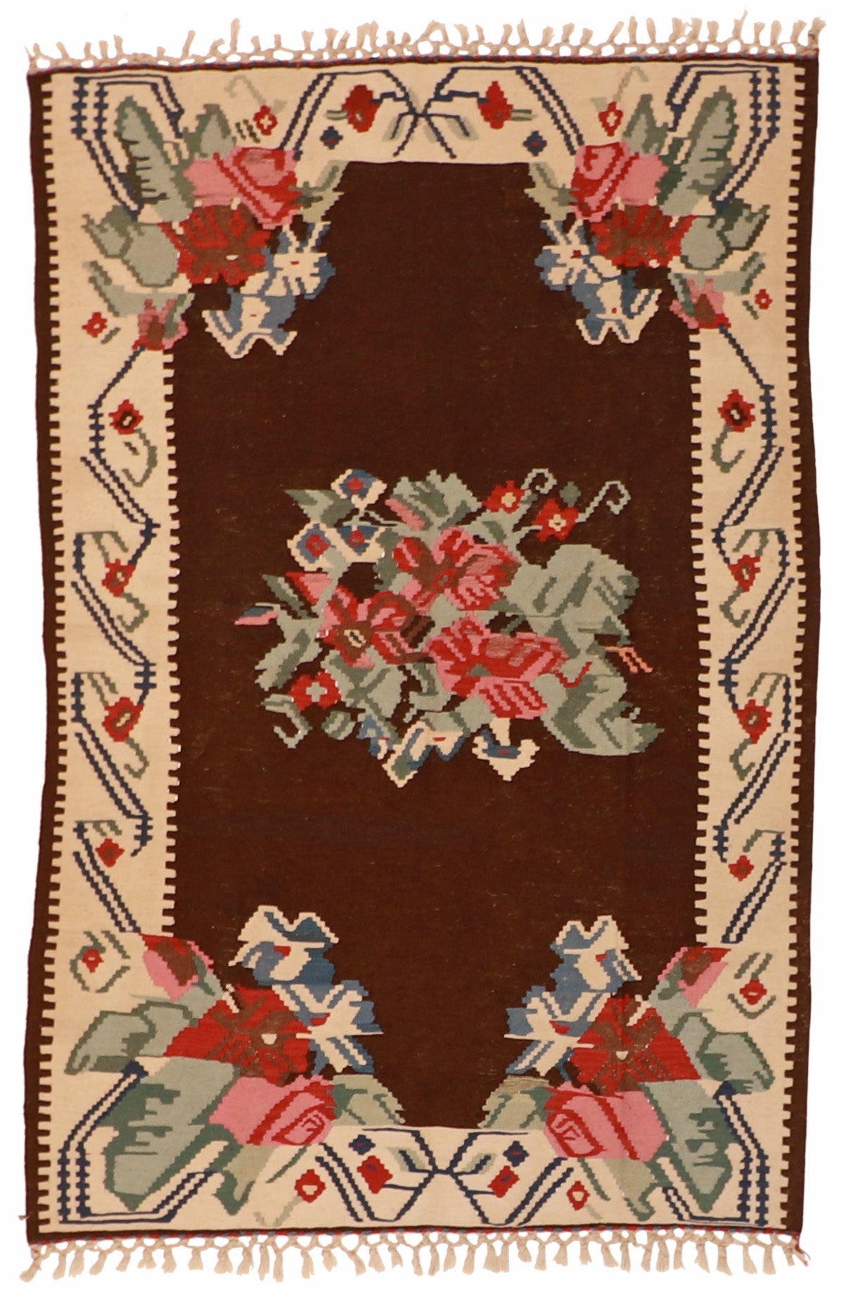5x7 - Bessarabian Wool All Over Rectangle - Hand Knotted Rug