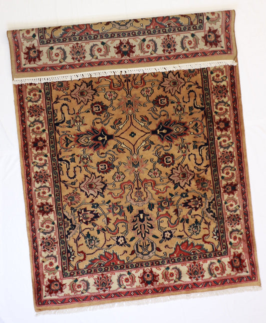 6x9 - Mashad Fine/Wool All Over Rectangle - Hand Knotted Rug