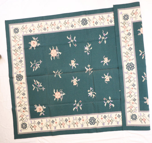 9x12 - Kilim Wool All Over Rectangle - Hand Knotted Rug