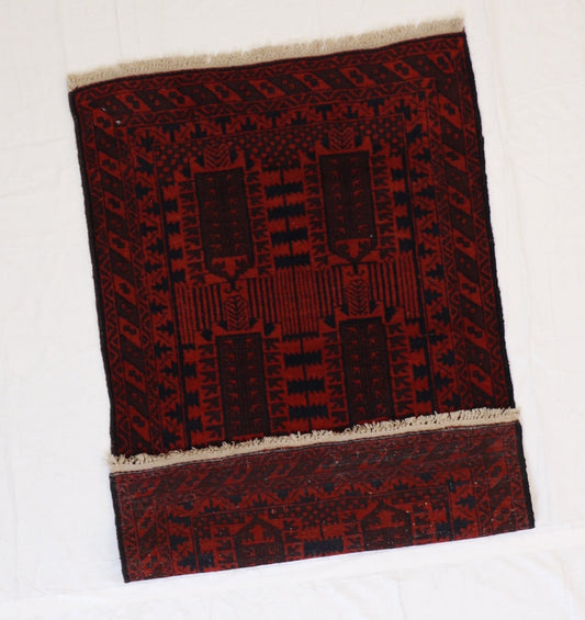 3x5 - Baluch S.Antique All Over Rectangle - Hand Knotted Rug