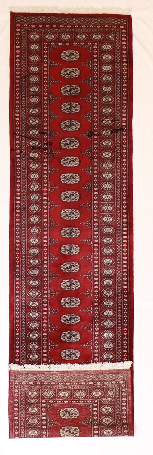Runner - Bakhtiarie Wool All Over Rectangle - Hand Knotted Rug — 21594