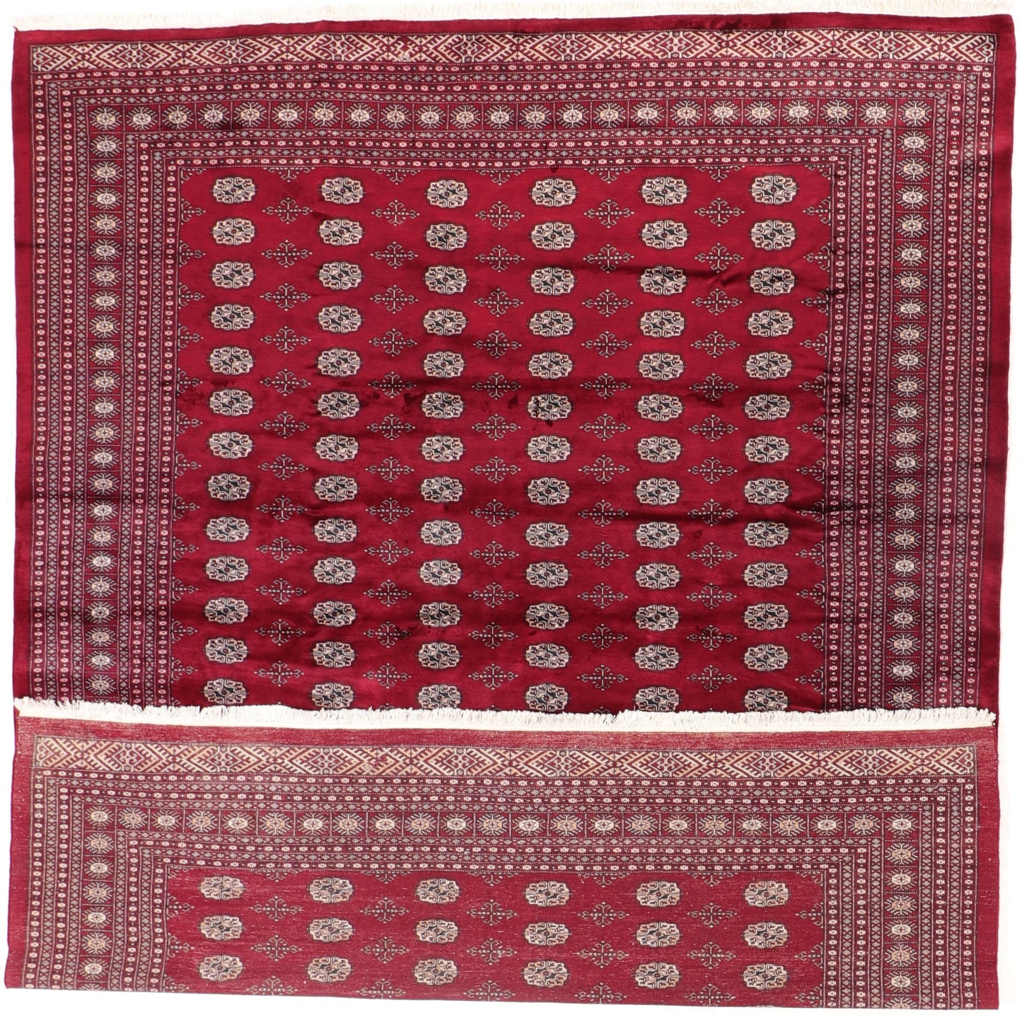 9 x12 - Bokhara Wool All Over Rectangle - Hand Knotted Rug