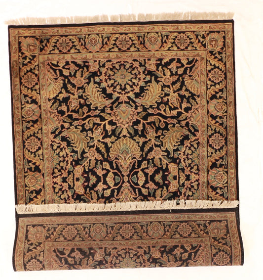 5x7 - Tabriz Fine/Wool All Over Rectangle - Hand Knotted Rug