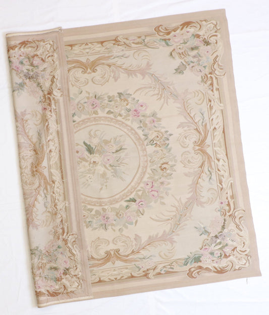 Square - Tabriz Fine/Silk All Over - Hand Knotted Rug