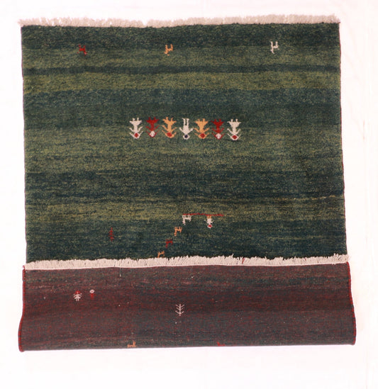 6x9 - Gabbeh Fine/Wool All Over Rectangle - Hand Knotted Rug