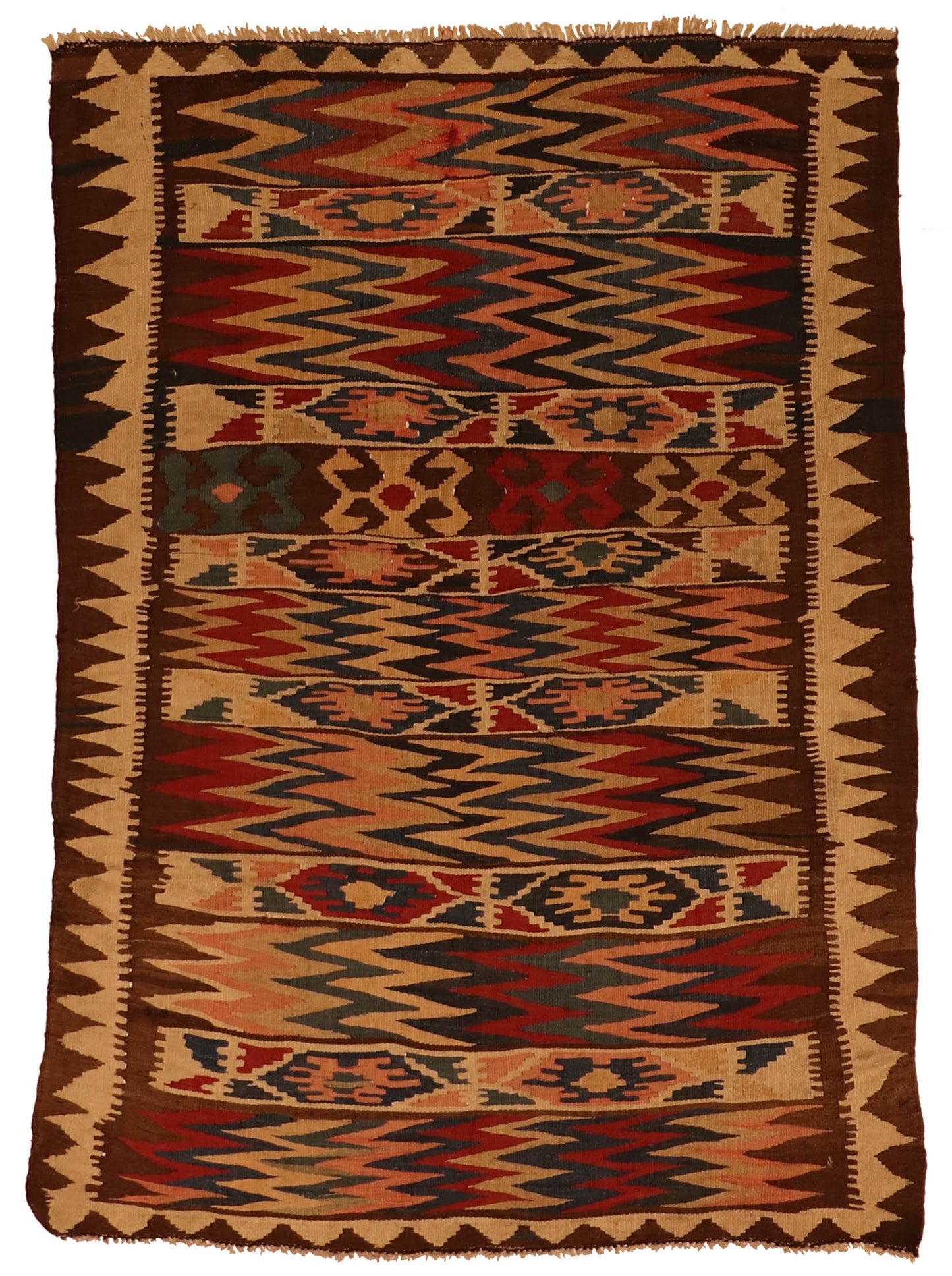 4x6 - Azari Fine/Wool All Over Rectangle - Hand Knotted Rug