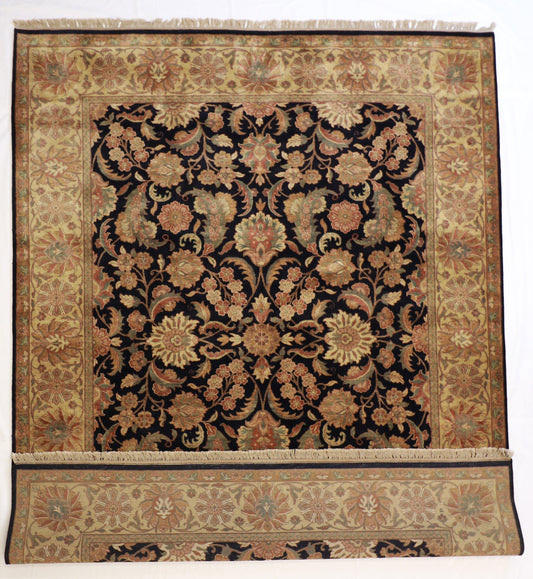 9 x12 - Bakhtiarie Fine/Wool Geometric Rectangle - Hand Knotted Rug — 25238