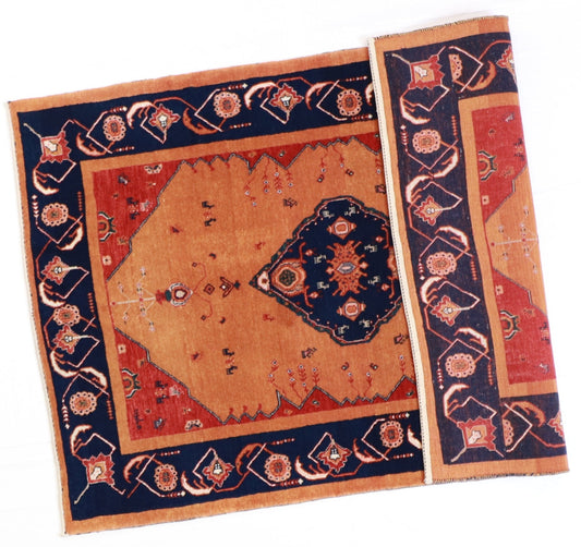 4x6 - Lori Baft Fine/Wool All Over Rectangle - Hand Knotted Rug