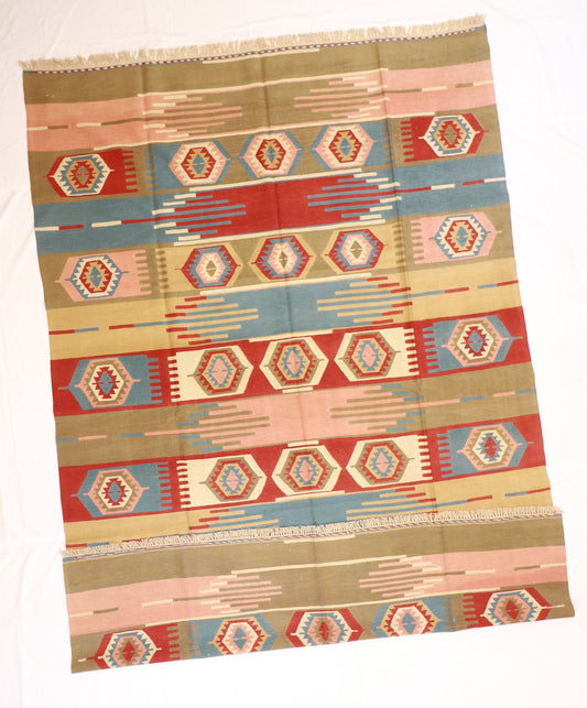 9x12 - Kilim Fine/Wool All Over Rectangle - Hand Knotted Rug