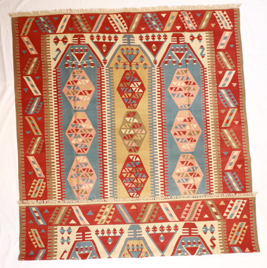 10x13 - Kilim Fine/Wool All Over Rectangle - Hand Knotted Rug