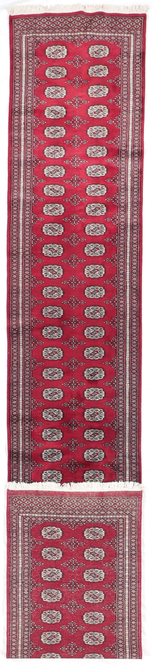 Runner - Bokhara Fine All Over Rectangle - Hand Knotted Rug