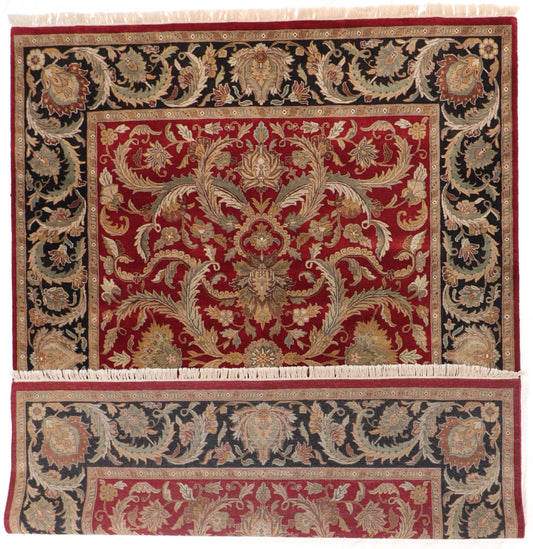 9x12 - Mahal Fine All Over Rectangle - Hand Knotted Rug