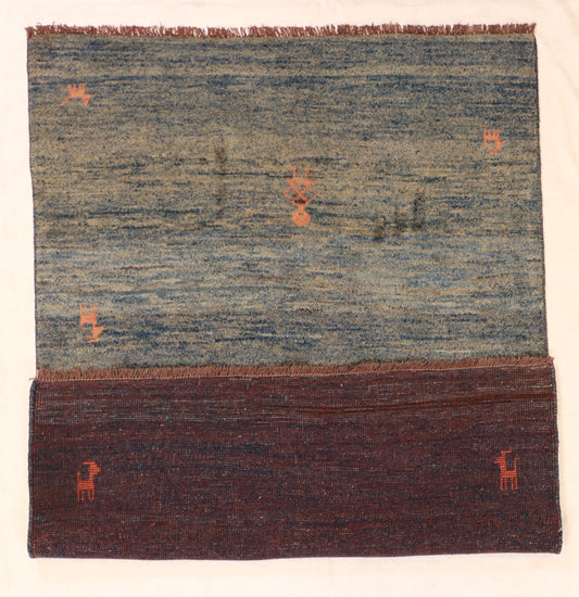 5x7 - Gabbeh Fine/Wool All Over Rectangle - Hand Knotted Rug