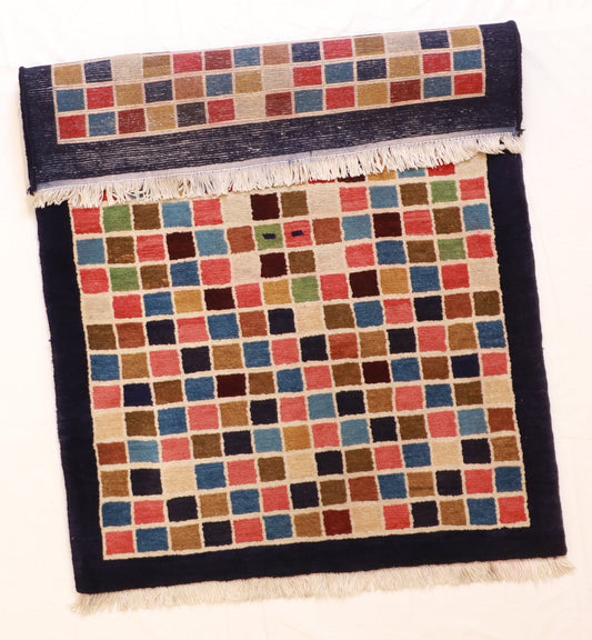 4x6 - Gabbeh Fine/Wool All Over Rectangle - Hand Knotted Rug