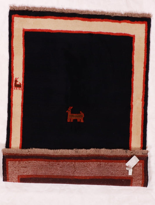 4x6 - Gabbeh Fine/Wool All Over Rectangle - Hand Knotted Rug