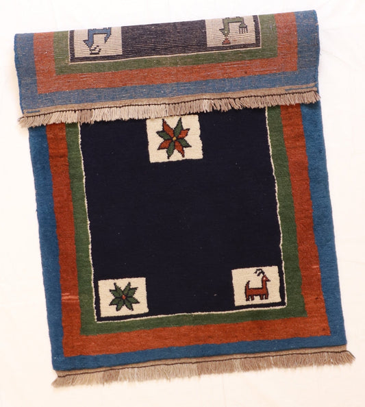 3x5 - Gabbeh Fine/Wool All Over Rectangle - Hand Knotted Rug