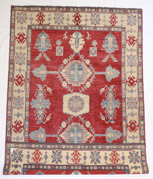 9x12 - Serapie Fine Geometric Rectangle - Hand Knotted Rug — 50670