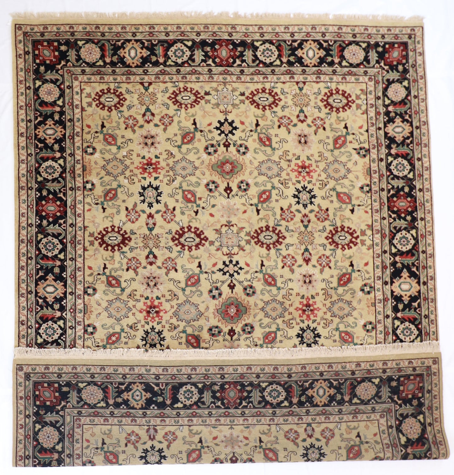 9x12 - Mahal Fine All Over Rectangle - Hand Knotted Rug