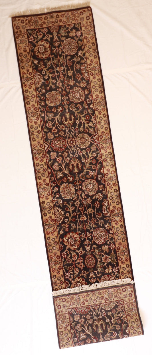 Runner - Tabriz Fine All Over Rectangle - Hand Knotted Rug