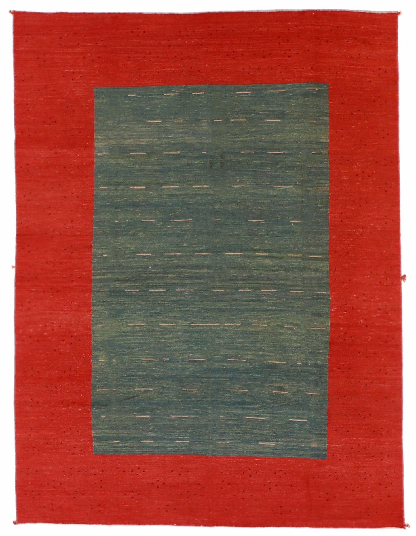 7x10 - Soumak Fine/Wool All Over Rectangle - Hand Knotted Rug