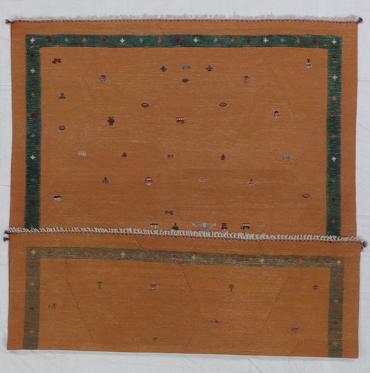 5x7 - Gabbeh Fine/Wool All Over Rectangle - Hand Knotted Rug