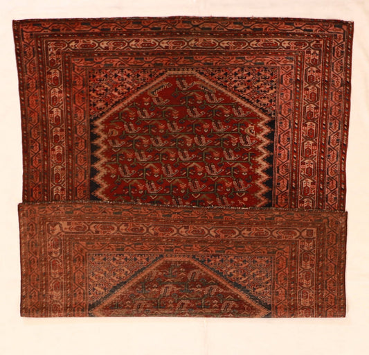 5x7 - Malayer Antique/Wool All Over Rectangle - Hand Knotted Rug