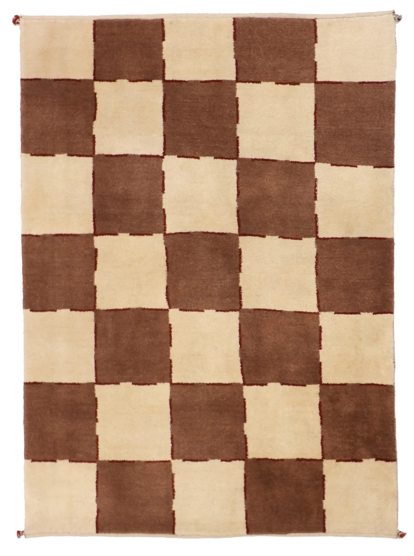 5x7 - Gabbeh Fine/Wool All Over Rectangle - Hand Knotted Rug