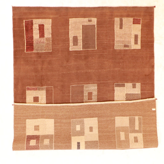 7x10 - Gabbeh Wool All Over Rectangle - Hand Knotted Rug