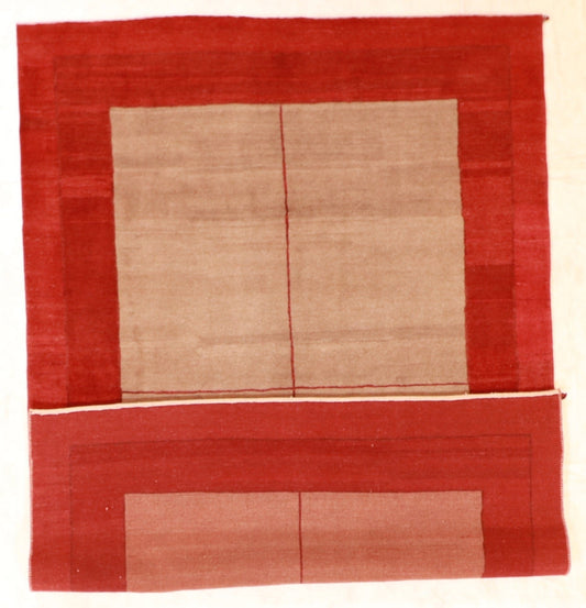 7x10 - Gabbeh Wool All Over Rectangle - Hand Knotted Rug