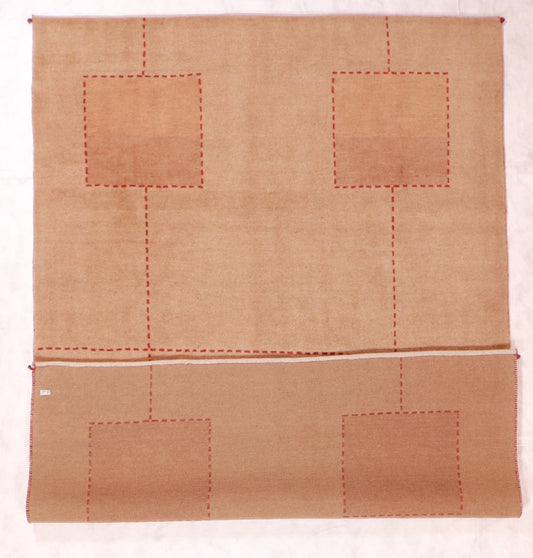 7x10 - Gabbeh Wool All Over Rectangle - Hand Knotted Rug