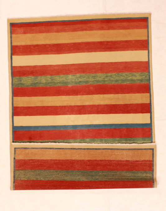 5x7 - Choba Fine/Wool All Over Rectangle - Hand Knotted Rug