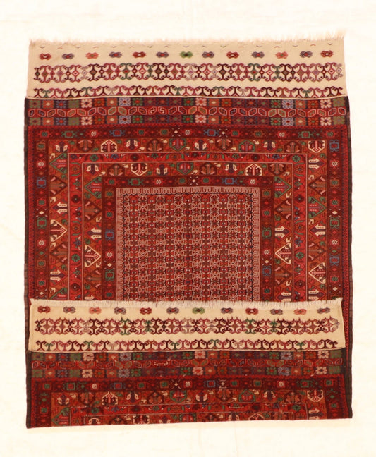 4x6 - Yalameh Fine/Wool All Over Rectangle - Hand Knotted Rug