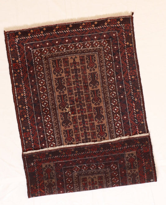 3x5 - Baluch Fine/Wool All Over Rectangle - Hand Knotted Rug