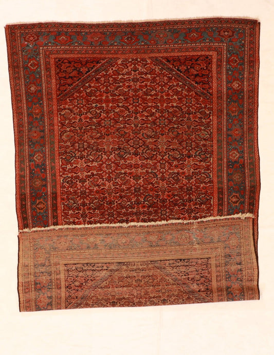 4x6 - Malayer Antique/Wool All Over Rectangle - Hand Knotted Rug