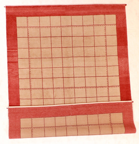 7x10 - Gabbeh Wool All Over Rectangle - Hand Knotted Rug