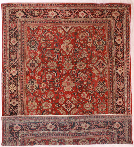 9 x 12 - Ziegler Fine All Over Rectangle - Hand Knotted Rug — 55418