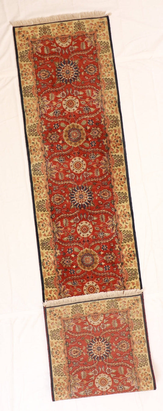 Runner - Mahal Fine All Over Rectangle - Hand Knotted Rug