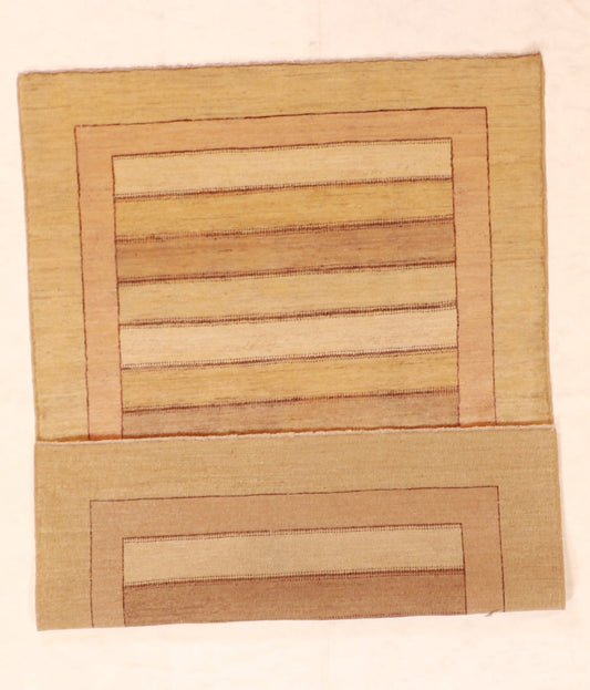 4x6 - Modern Fine All Over Rectangle - Hand Knotted Rug