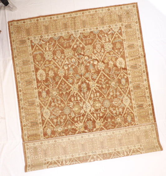 10x14 - Haj Jallie Fine/Wool All Over Rectangle - Hand Knotted Rug