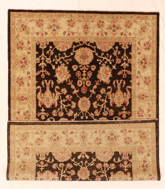 5x7 - Tabriz Fine All Over Rectangle - Hand Knotted Rug