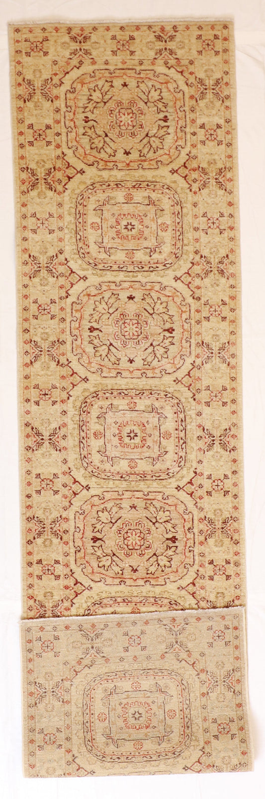 Runner - Bakhtiarie Fine All Over Rectangle - Hand Knotted Rug — 56500