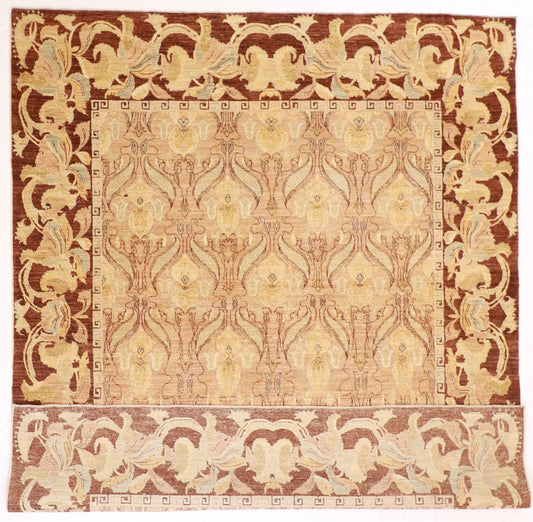 8x10 - Frahan Fine All Over Rectangle - Hand Knotted Rug — 56536