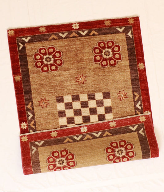 3x5 - Modern Fine All Over Rectangle - Hand Knotted Rug