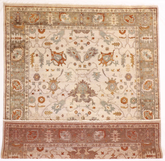 8x10 - Ziegler Fine/Wool Geometric Rectangle - Hand Knotted Rug — 56747