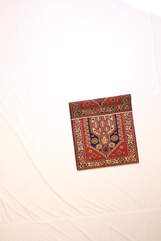 3x5 - Kazak Wool All Over Rectangle - Hand Knotted Rug