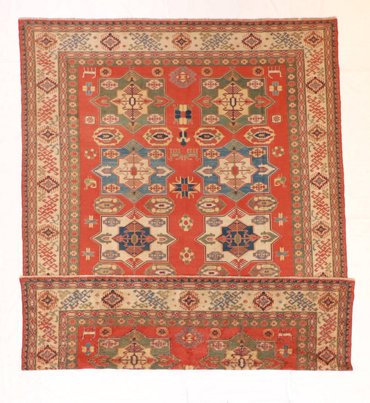 9x12 - Malayer Wool Geometric Rectangle - Hand Knotted Rug