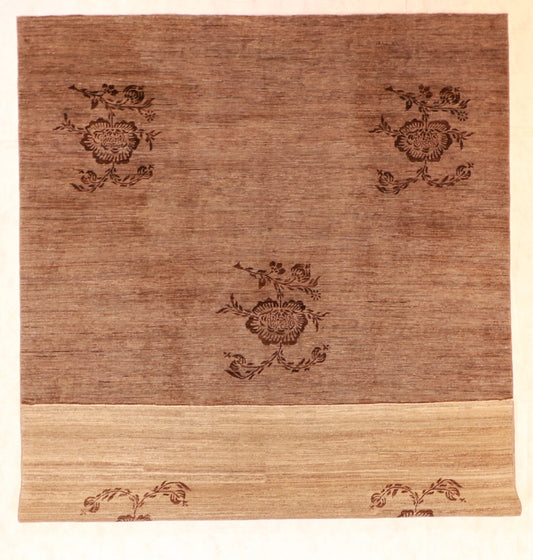 9x12 - Modern Fine/Wool All Over Rectangle - Hand Knotted Rug